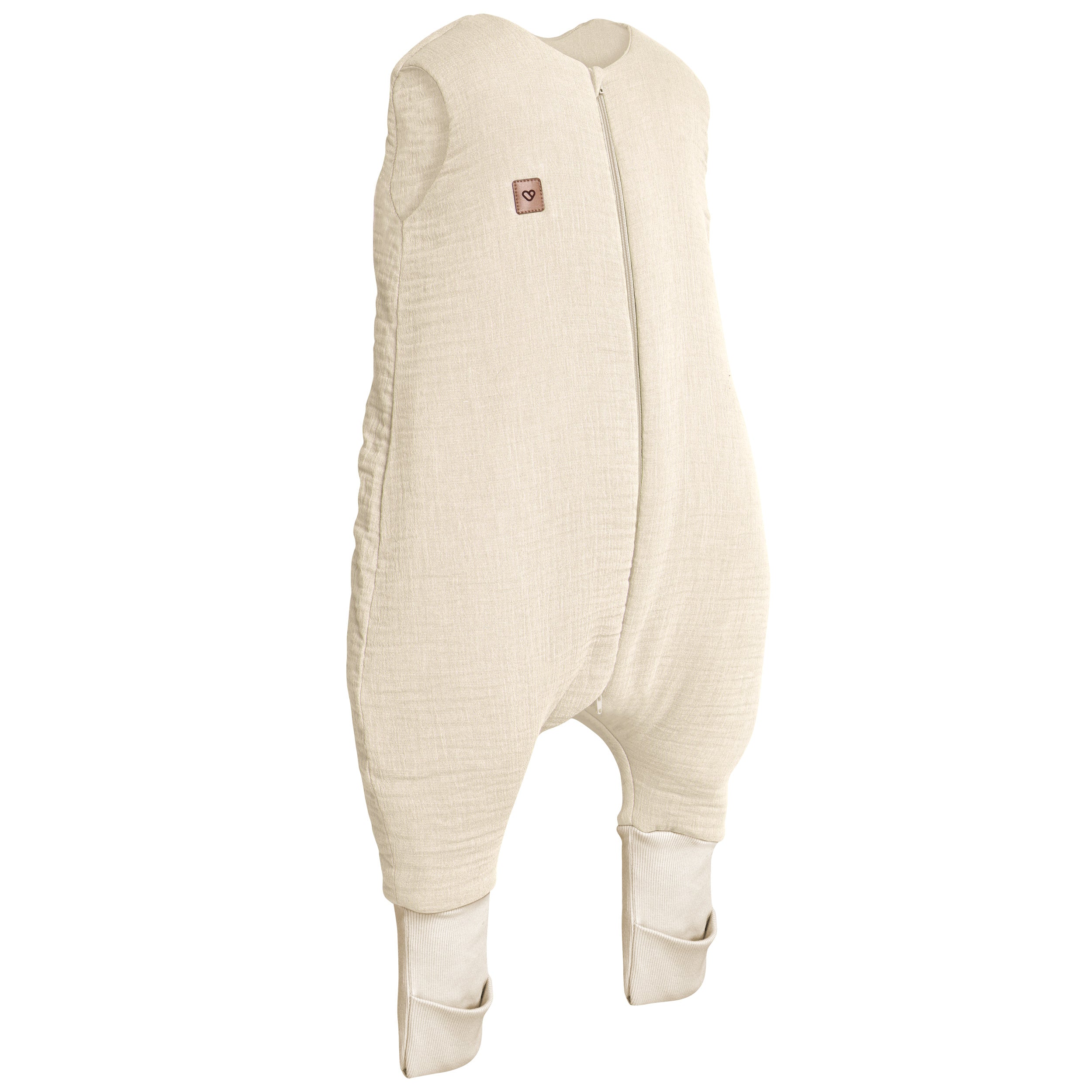 Babyschlafsack mit Beinen aus Musselin – 1,5 TOG