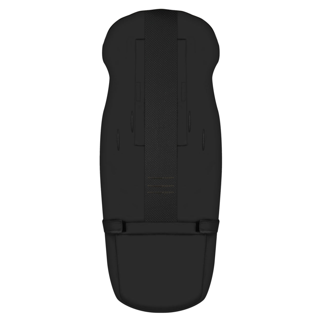 Fußsack GrowUP Aspen, Black – Seitenansicht