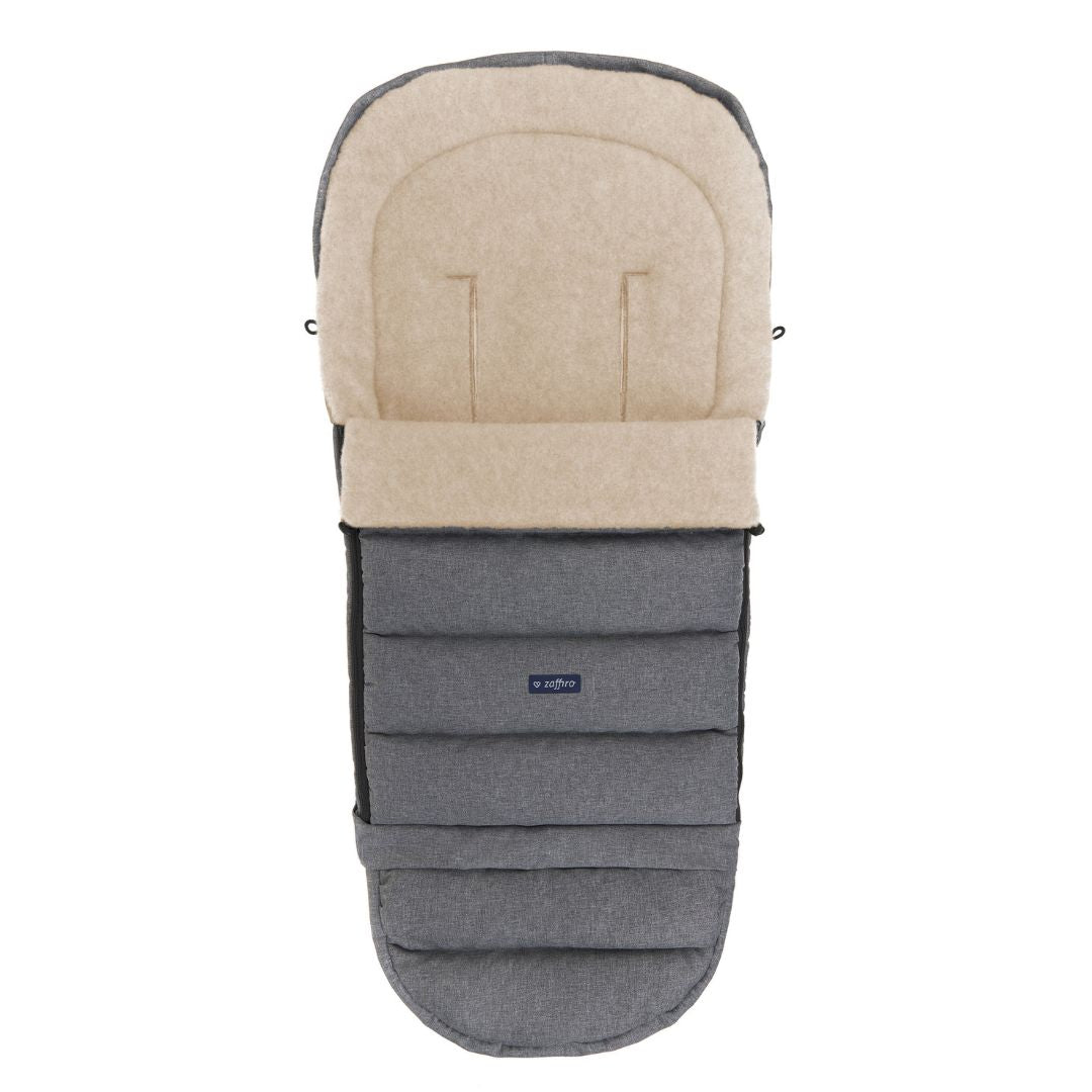 Fußsack iGrow Wool, Grau