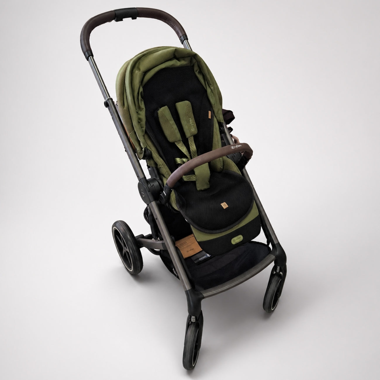 Atmungsaktive Kinderwagen-Sitzauflage Air, Black