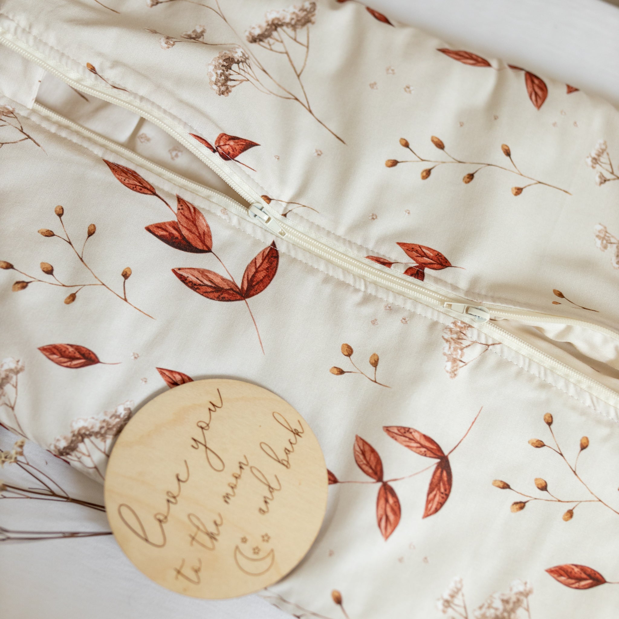 Schlafsack Leaves, 0 bis 12 M