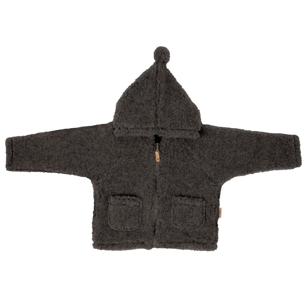 Wolljacke Meri, Graphit