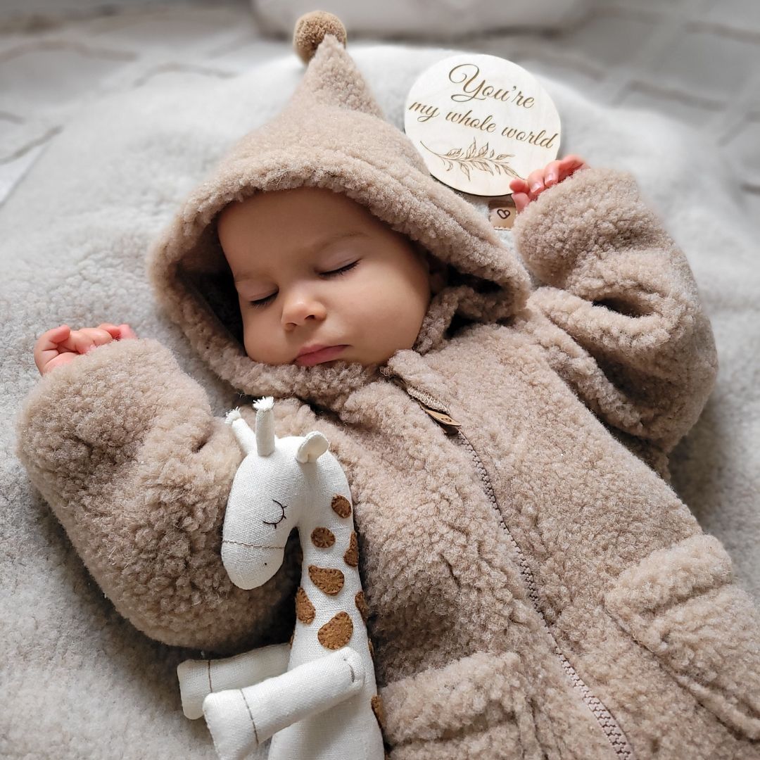 Wolljacke Meri, Brown