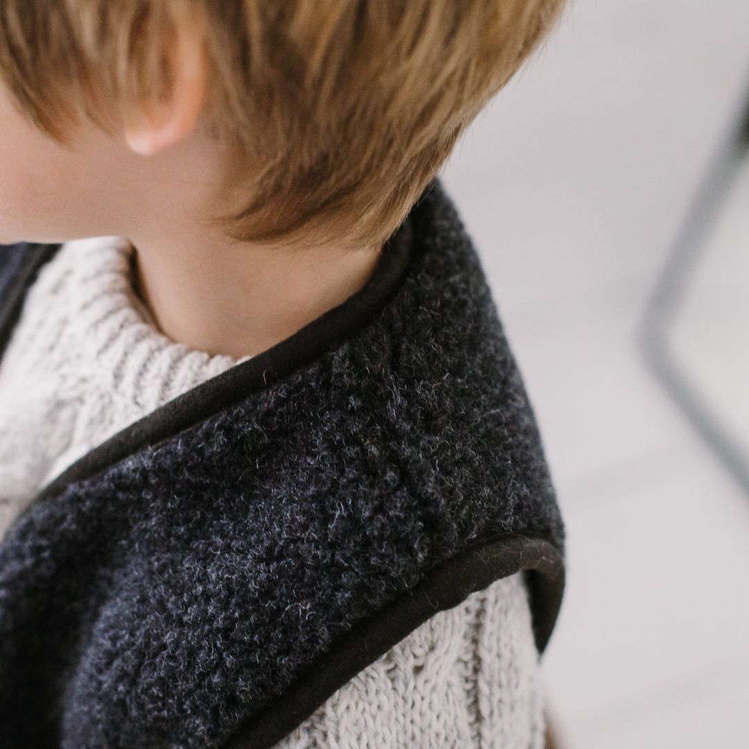 Ärmellose Weste Alpen, Graphit