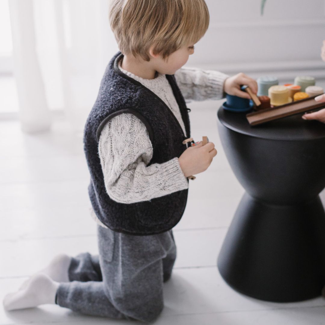 Ärmellose Weste Alpen, Graphit