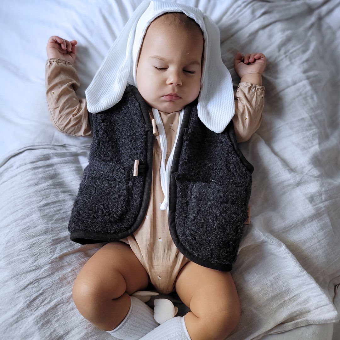 Ärmellose Weste Alpen, Graphit