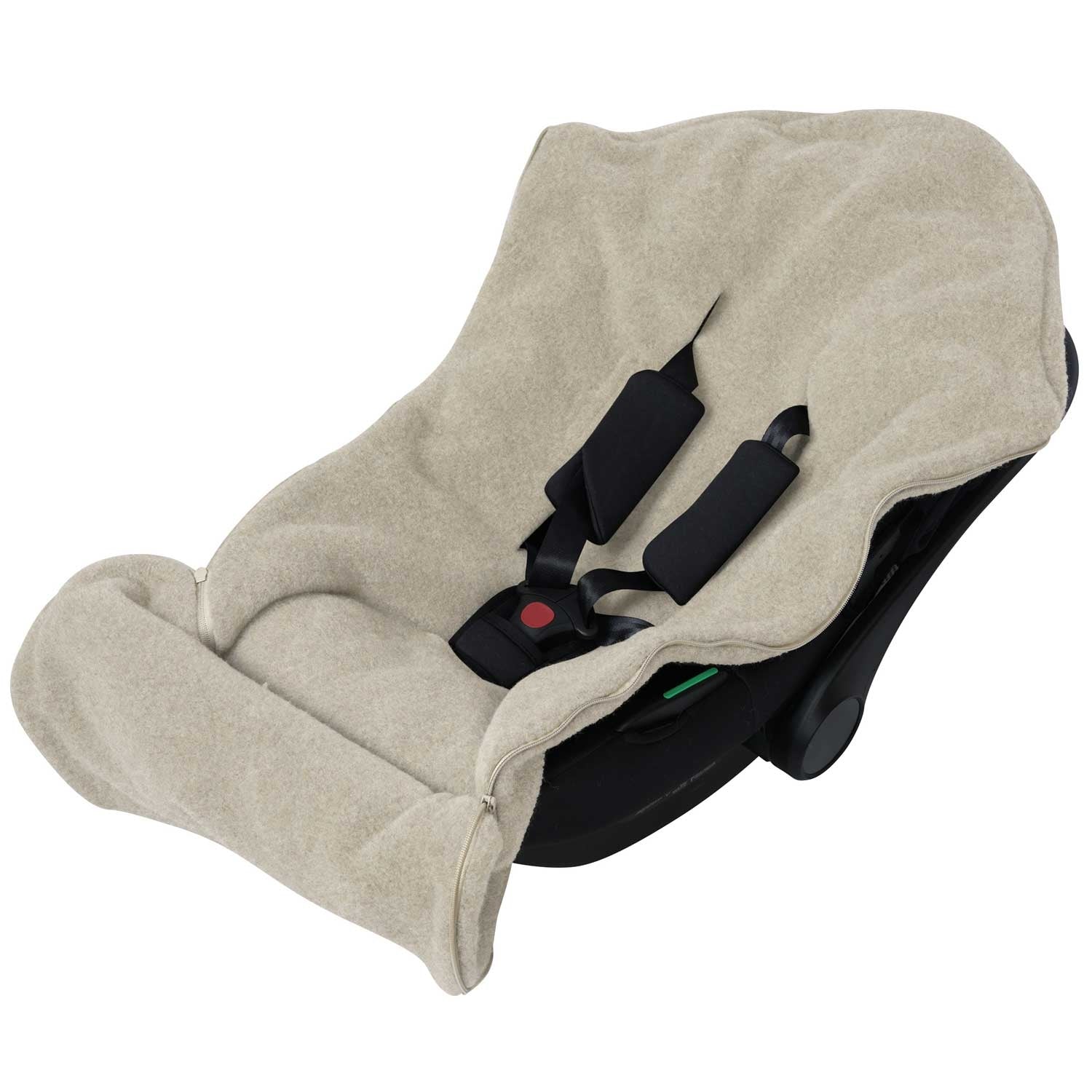 Fußsack Mini Wool, Beige