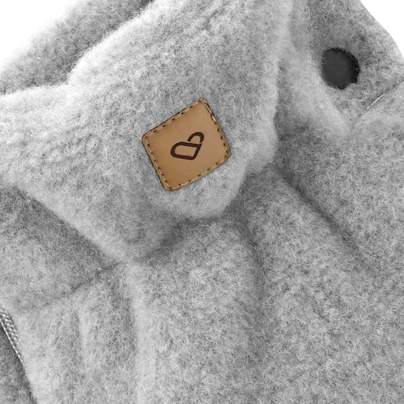 Handwärmer Muffs Wool Grey