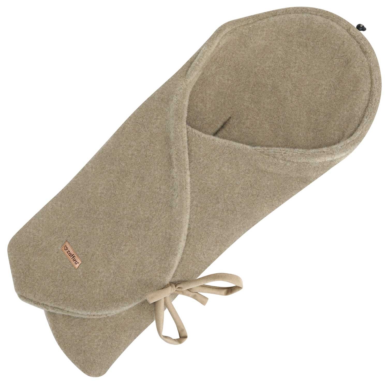 Baby-Wollswaddle Sierra, Brown – Woll-Swaddle aus Premium-Schafwolle