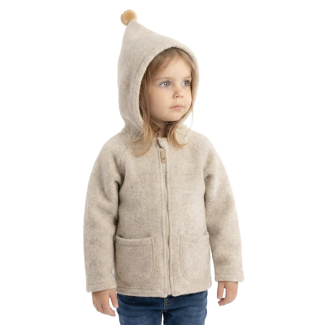 Wolljacke Meri Sierra Beige