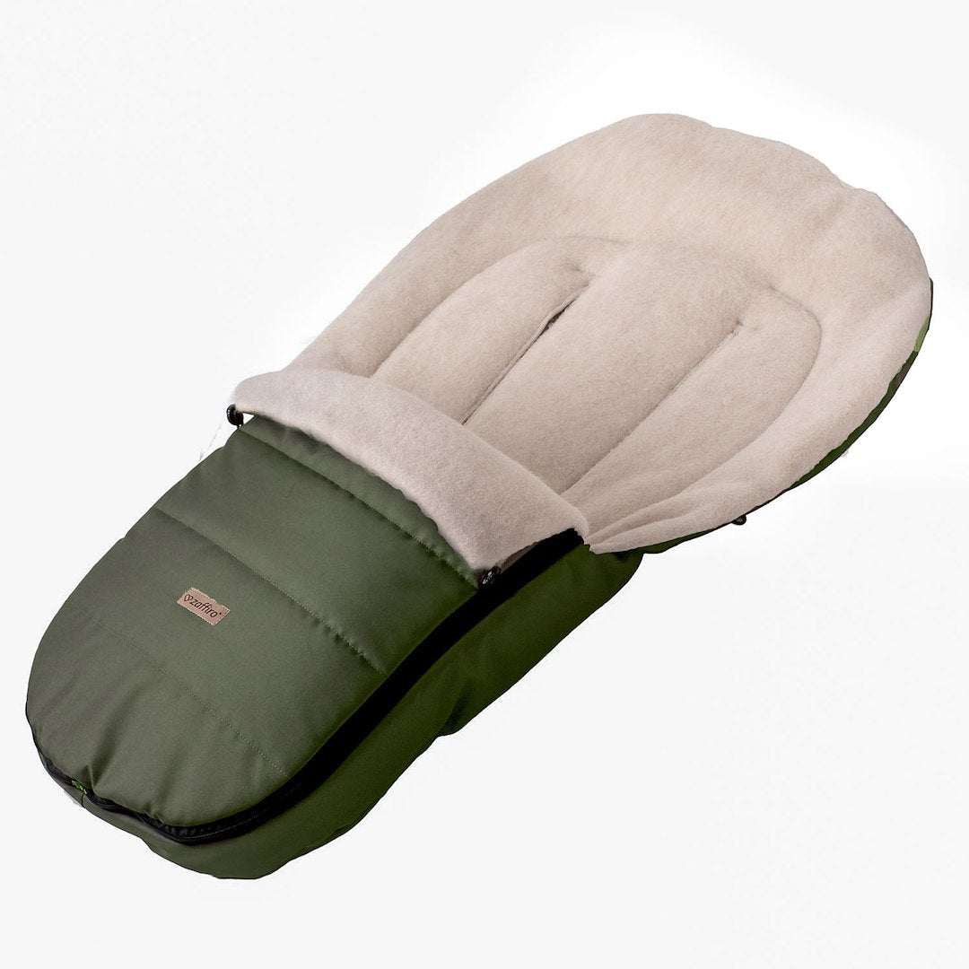 Wollfußsack Classic Scandi khaki