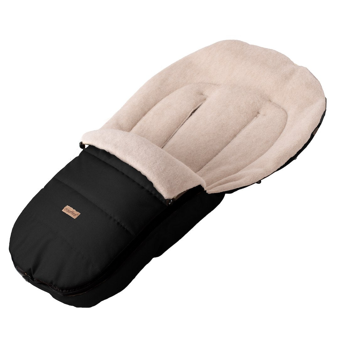 Wollfußsack Classic Scandi black