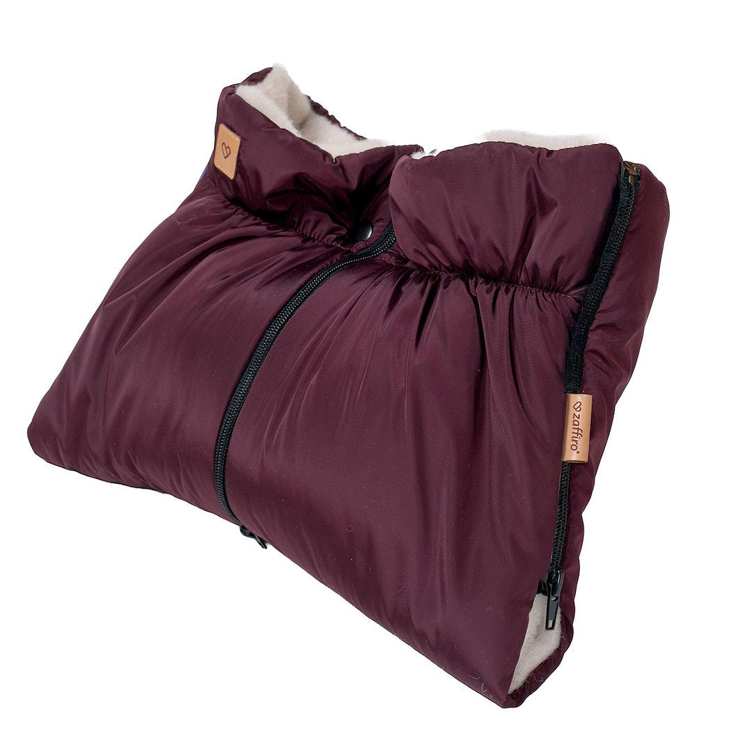 Kinderwagenmuff Aspen Burgundy