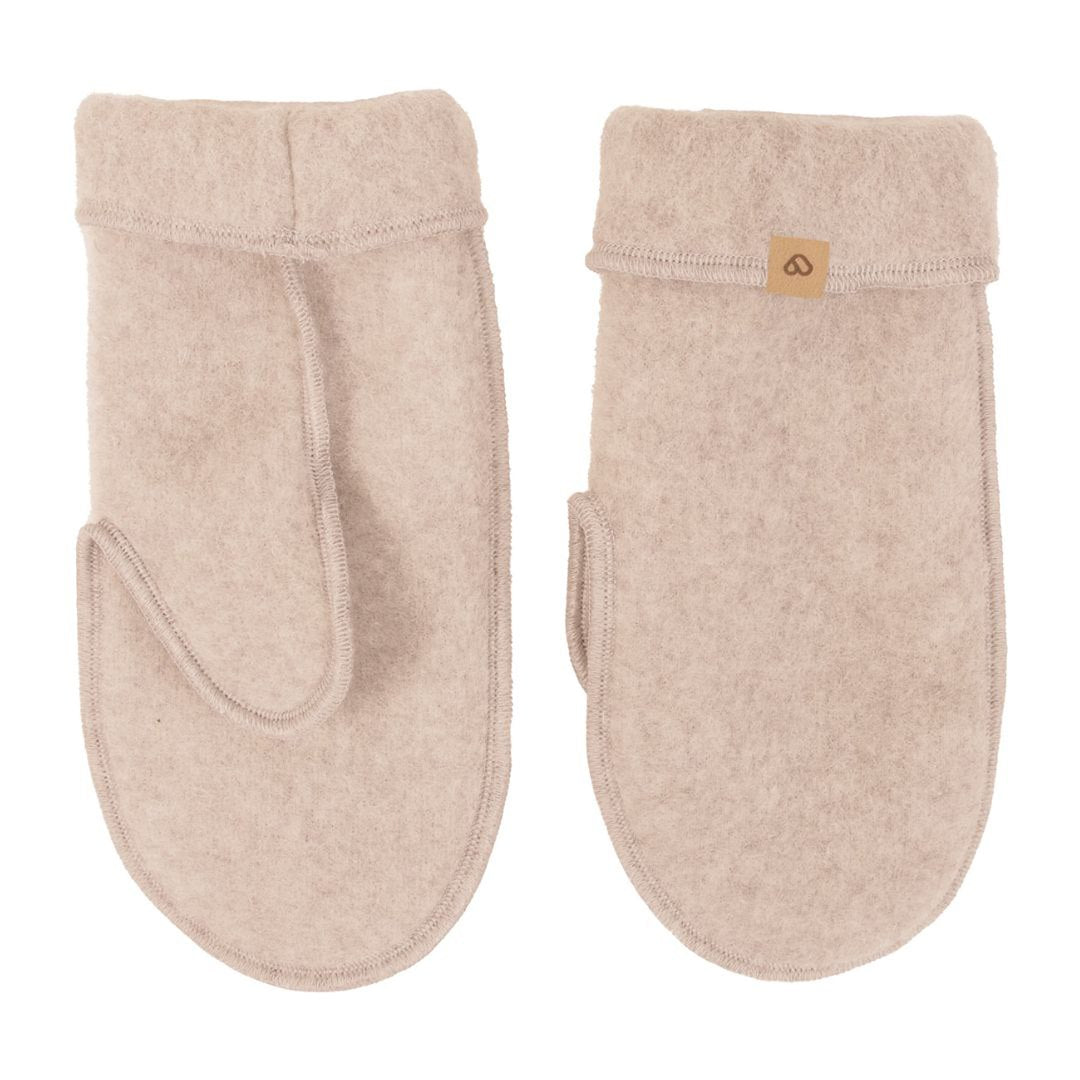 Handschuhe aus Premium-Schurwolle, Beige
