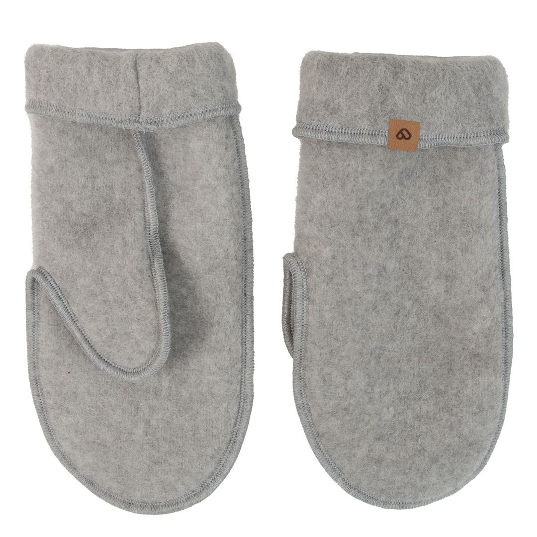 Mama Wollhandschuhe Premium Grey  Natrlicher Klteschutz S/M