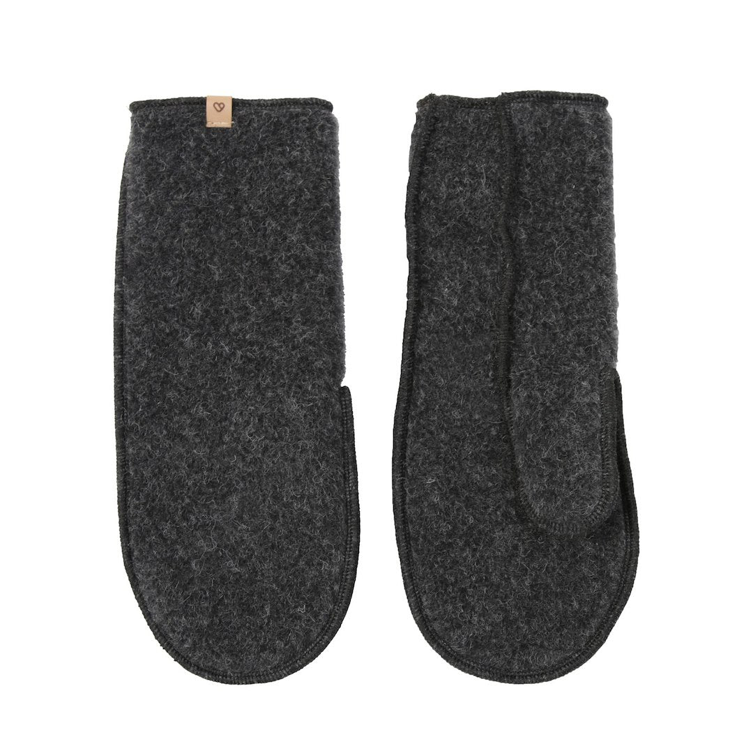 Wollhandschuhe Premium Anthracite – Perfekt für Kinderwagen S/M