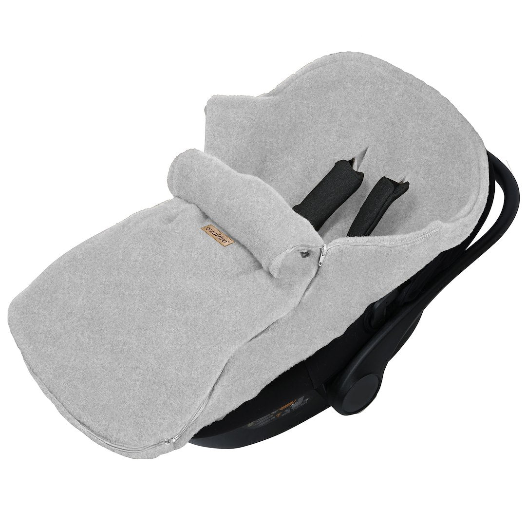 Fußsack Maxi Wool, Grey