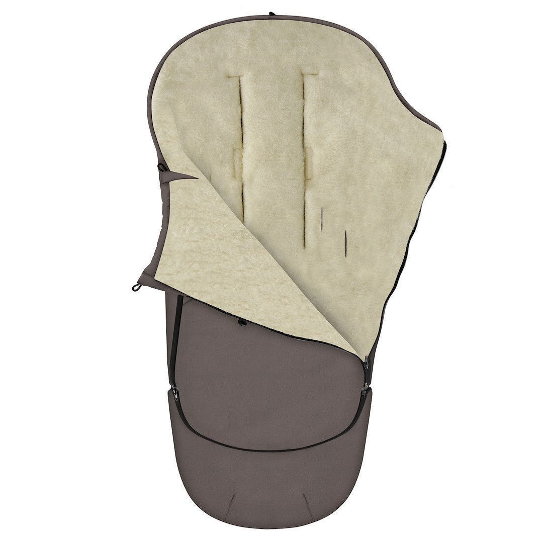 Fußsack EverGrow Wool, Taupe