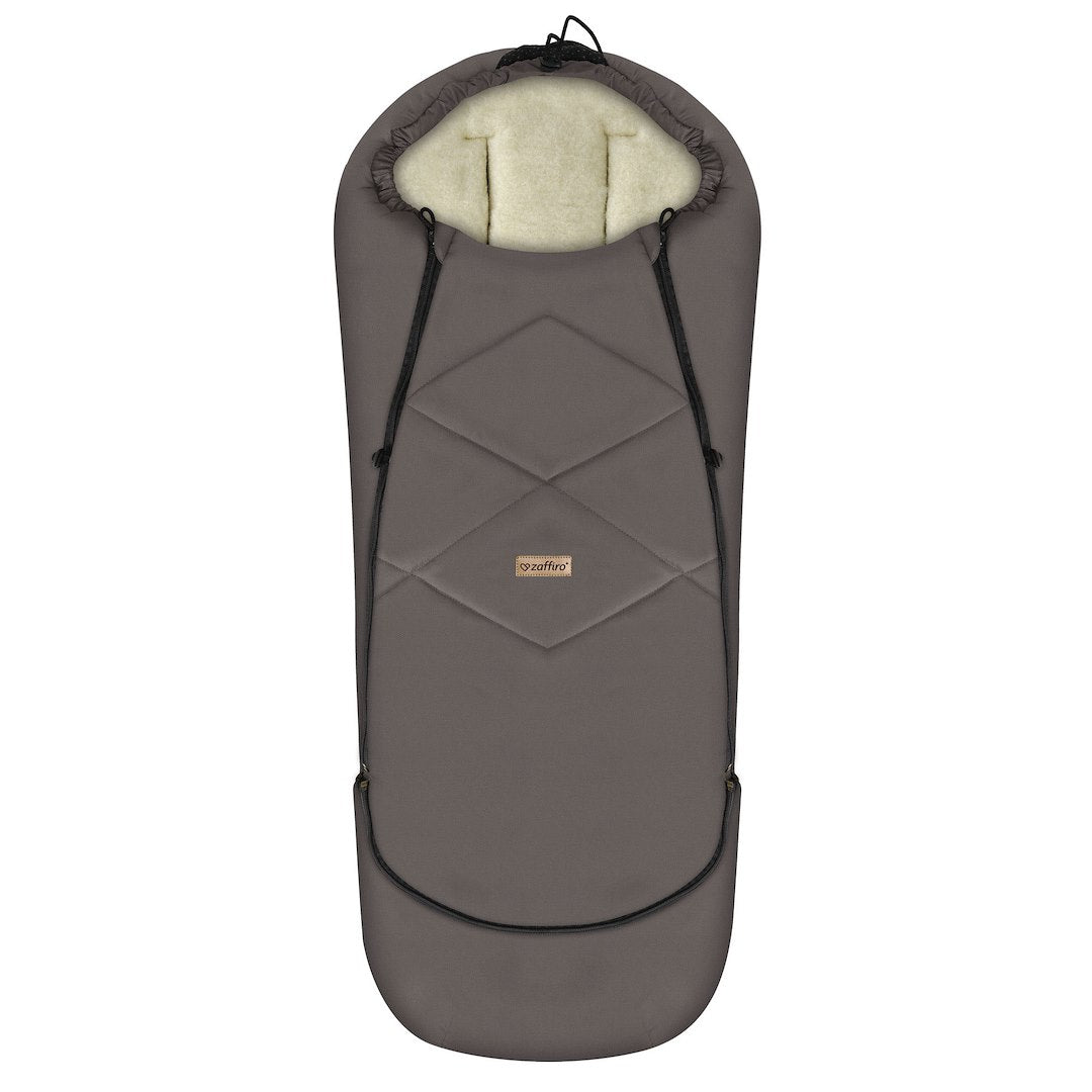 Fußsack EverGrow Wool, Taupe