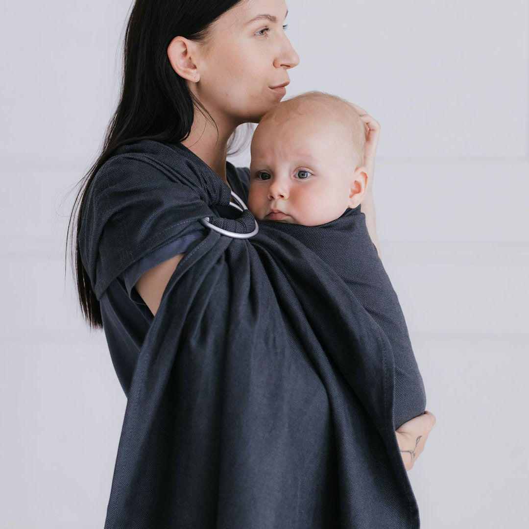 Hug Me Ring Sling Anthrazit
