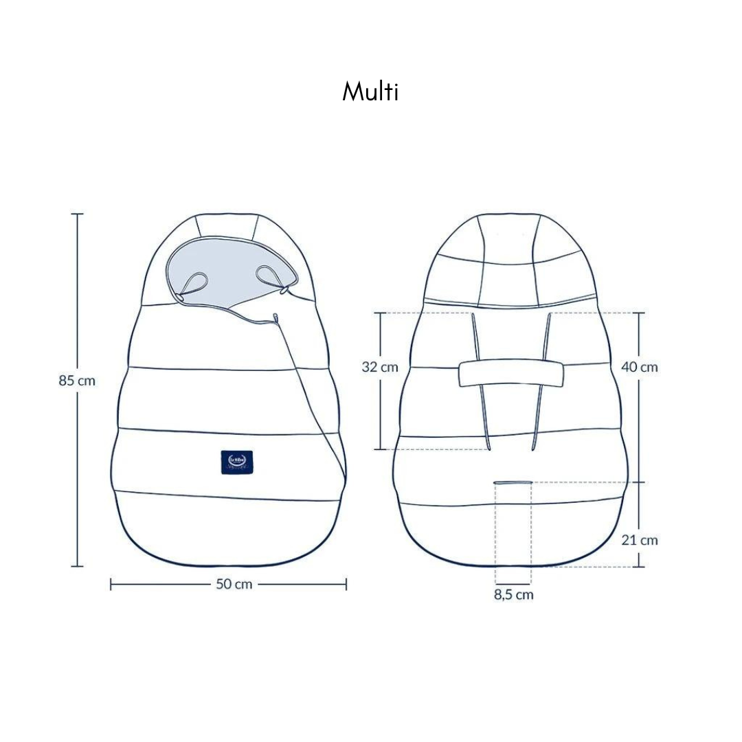 Kinderwagen Fußsack Baby, Sand