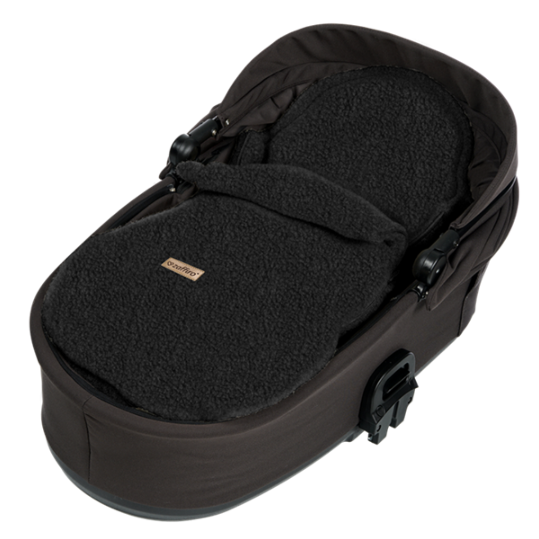 Fußsack Mini Wool Boucle, Anthrazite