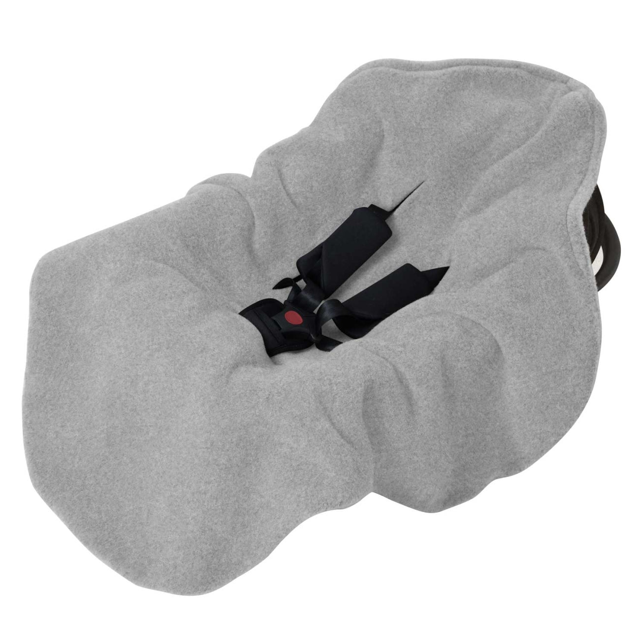 Baby-Wollswaddle Sierra, Grey – Detailansicht Wolle
