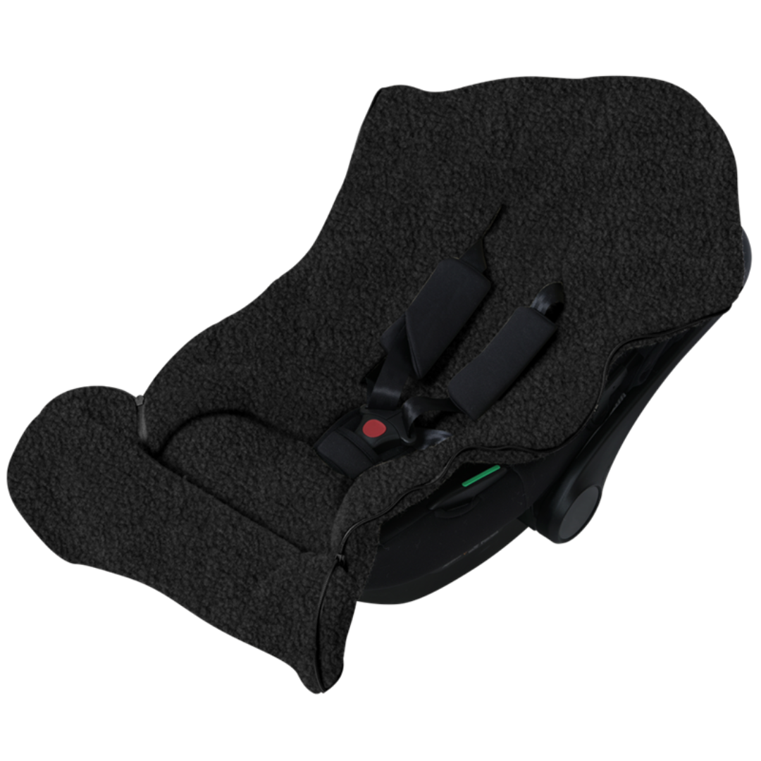 Fußsack Mini Wool Boucle, Anthrazite