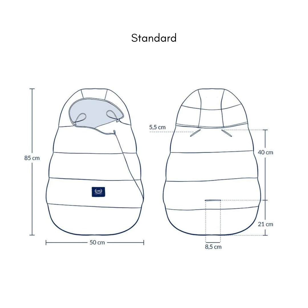 Kinderwagen Fußsack Baby, French Lavender