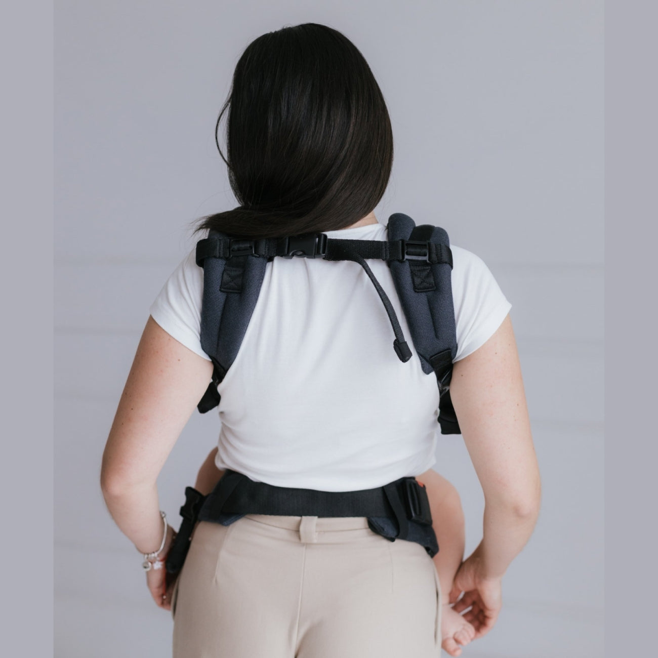 Ergonomische Babytrage BabyGrow, Anthrazit