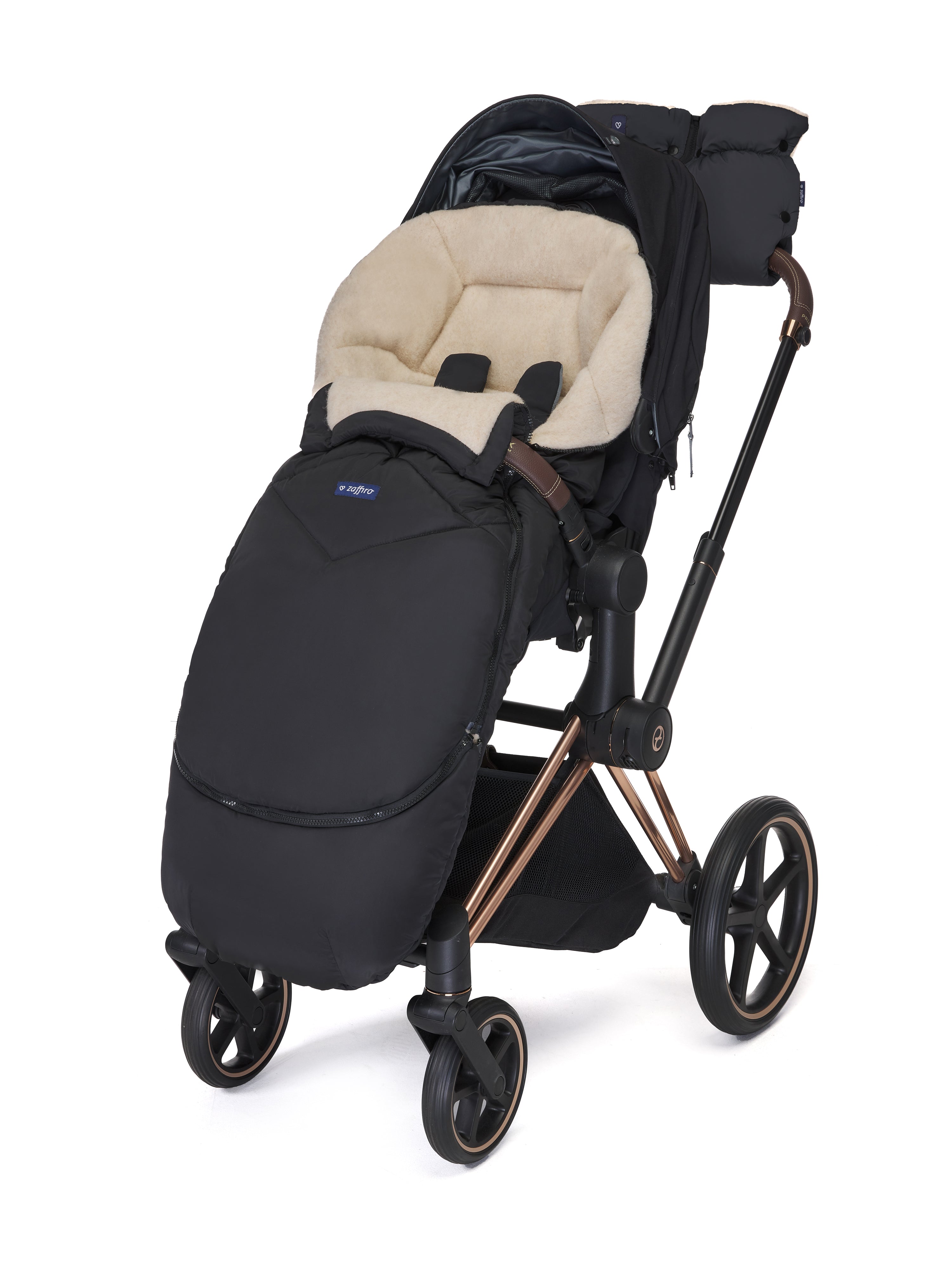 Fußsack EverGrow Wool, Anthracite