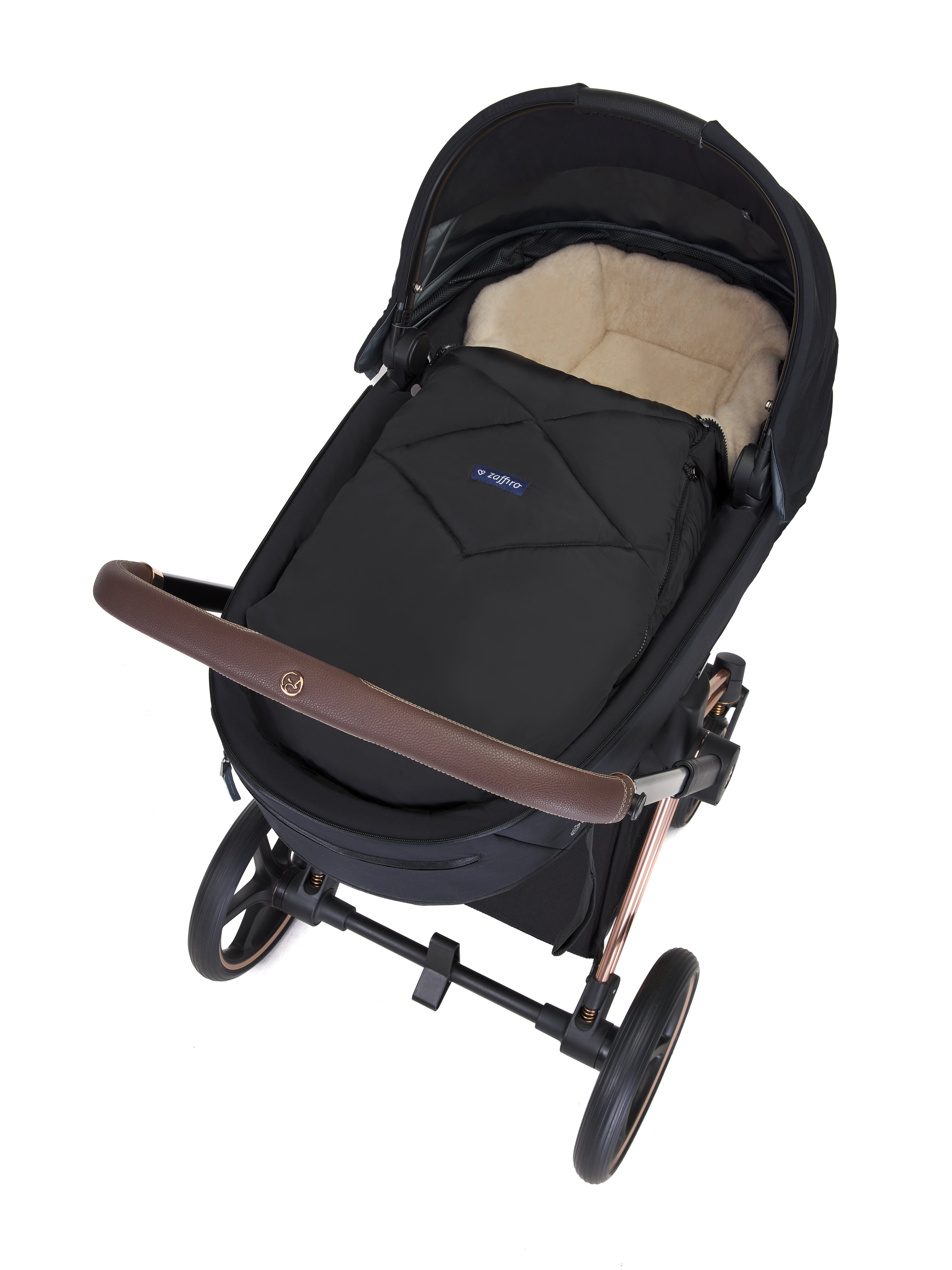 Fußsack EverGrow Wool, Anthracite