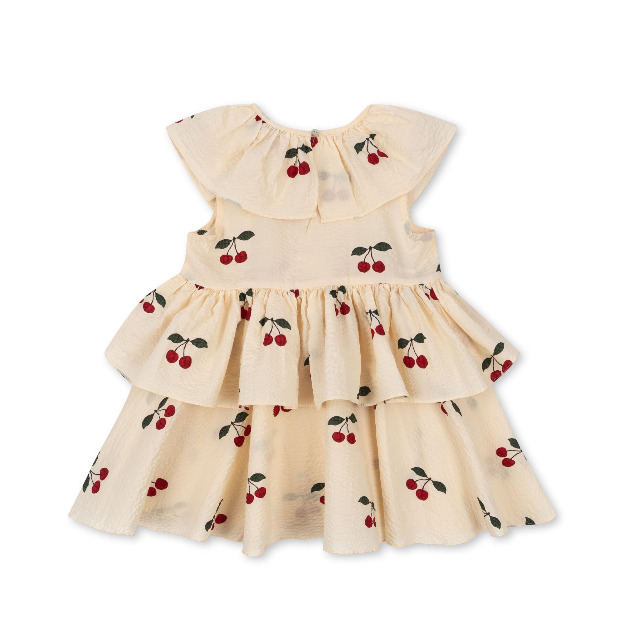 Lunella Kleid Mon Grand Cherry aus Bio-Baumwolle