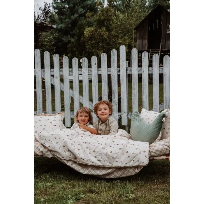 Baumwoll-Bettwäsche Set mit Füllung Farmland