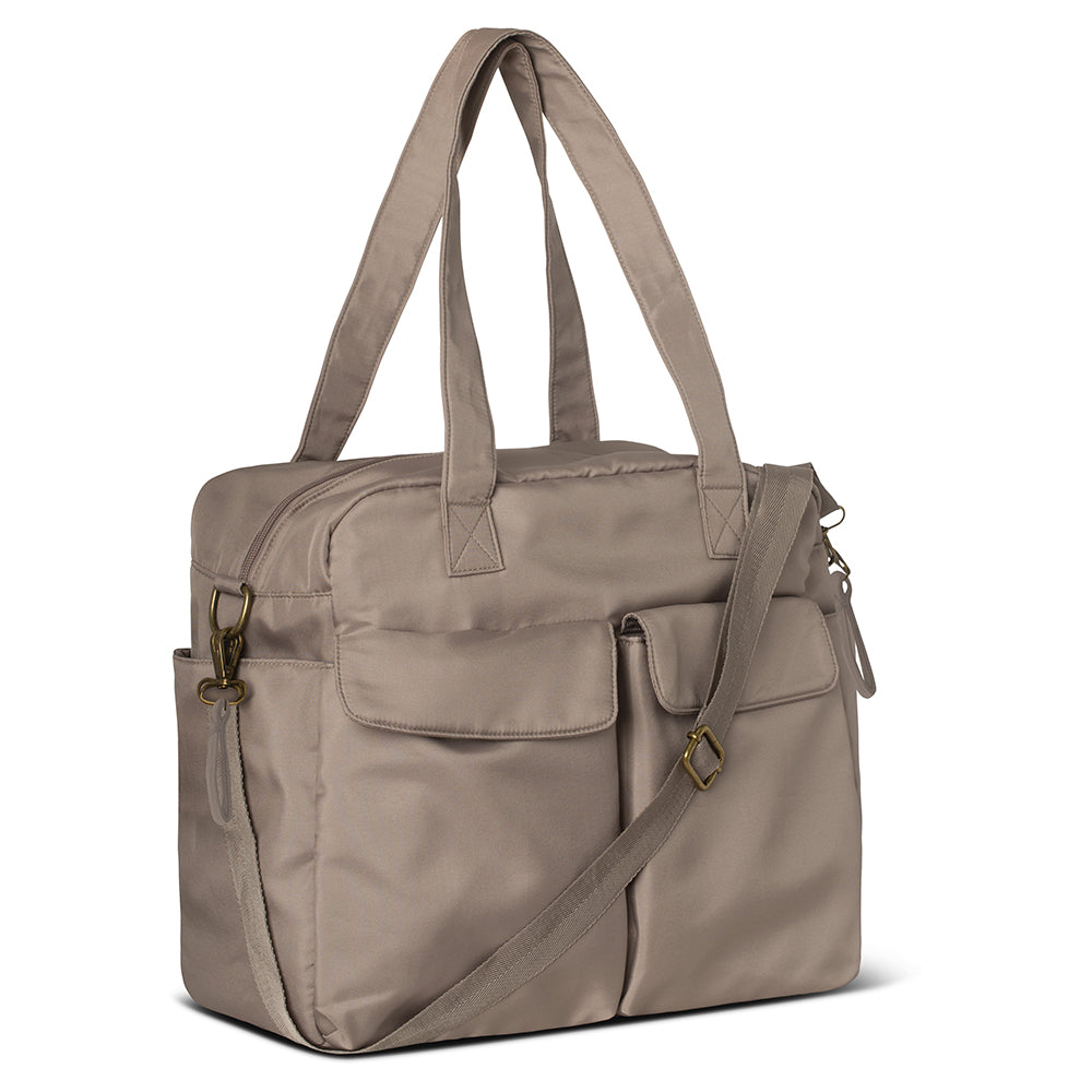 Wickeltasche mit Wickelunterlage Benne, Earth Brown