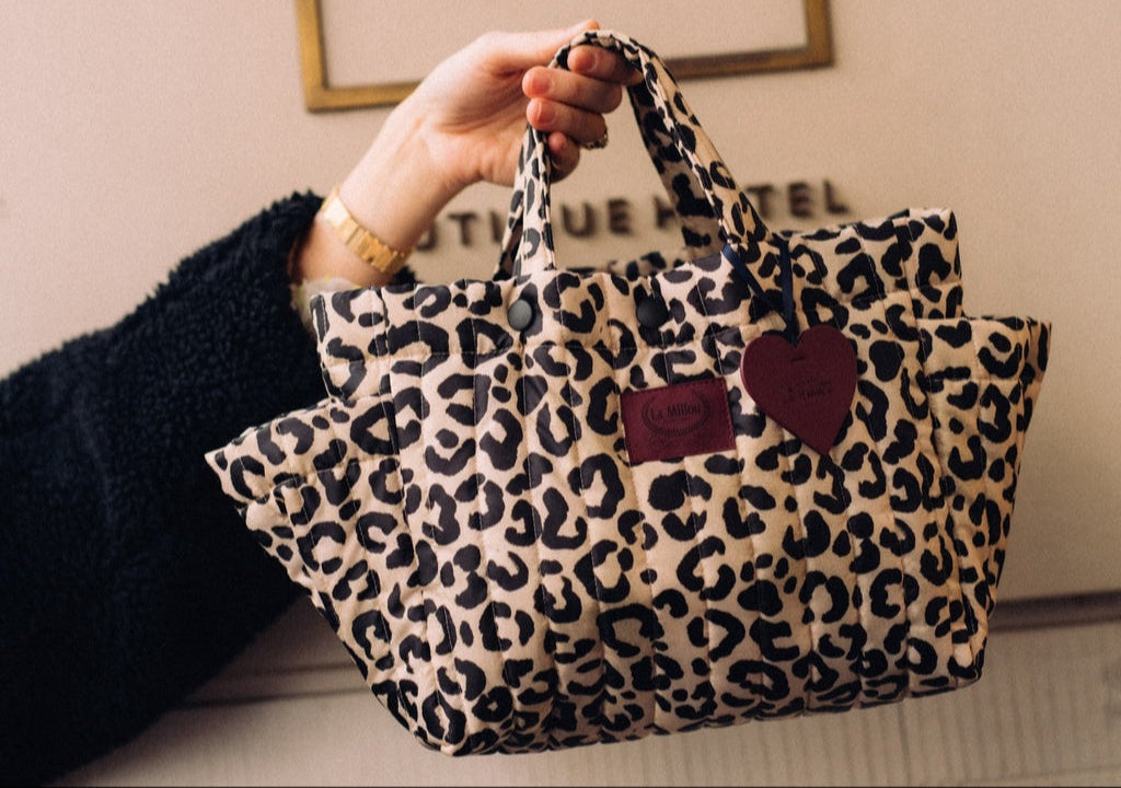 Kinderwagen Organizer LEOPARD CREAM