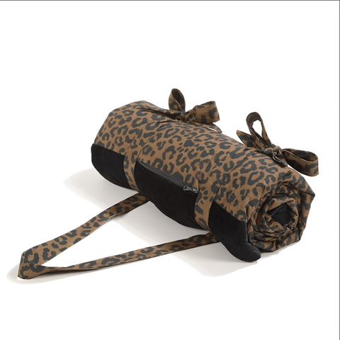 Wasserdichte Picknickdecke, Leopard Choco