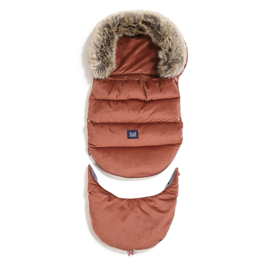 Kinderwagen Fußsack Combo mit Verlängerung, Ginger