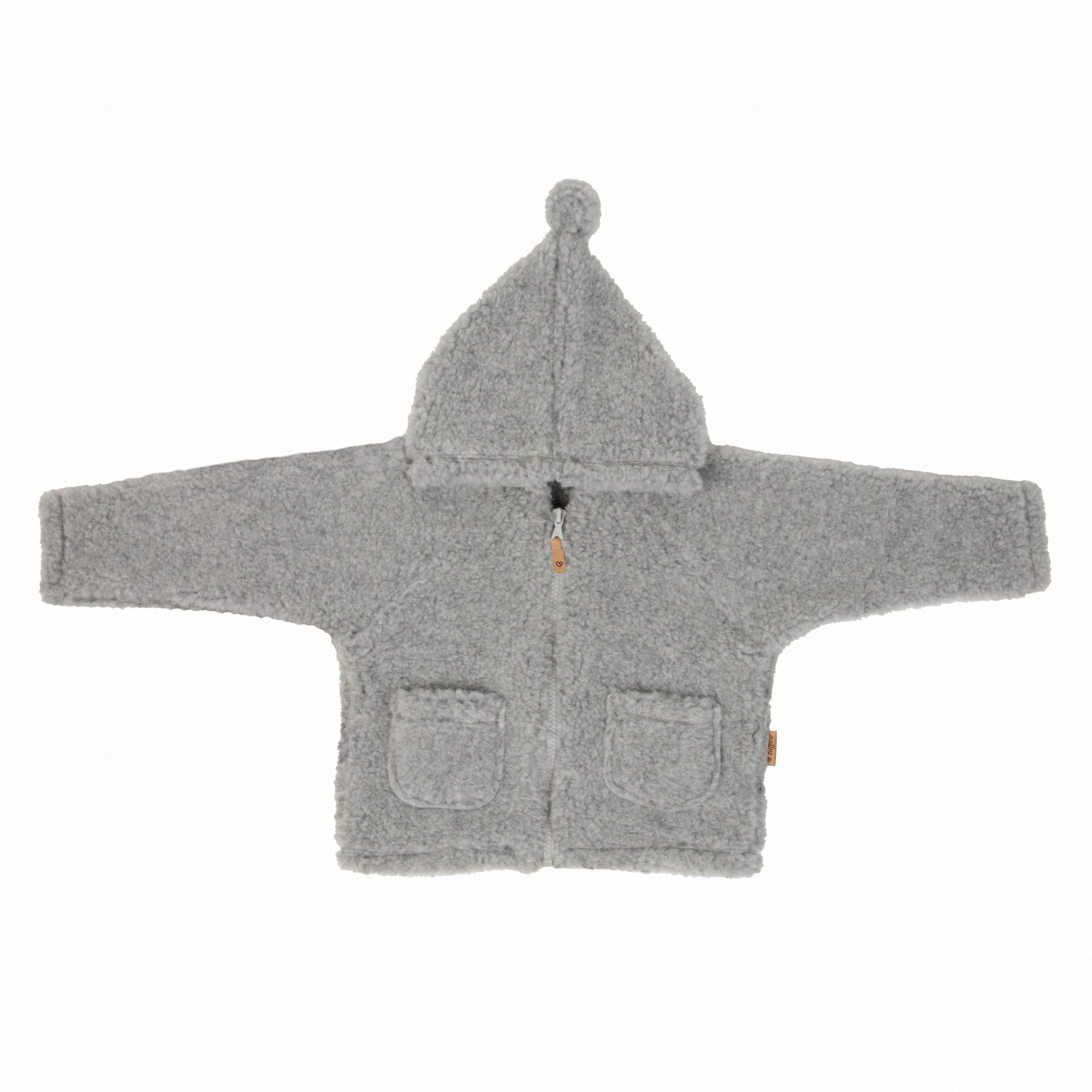 Wolljacke Meri, Hellgrau