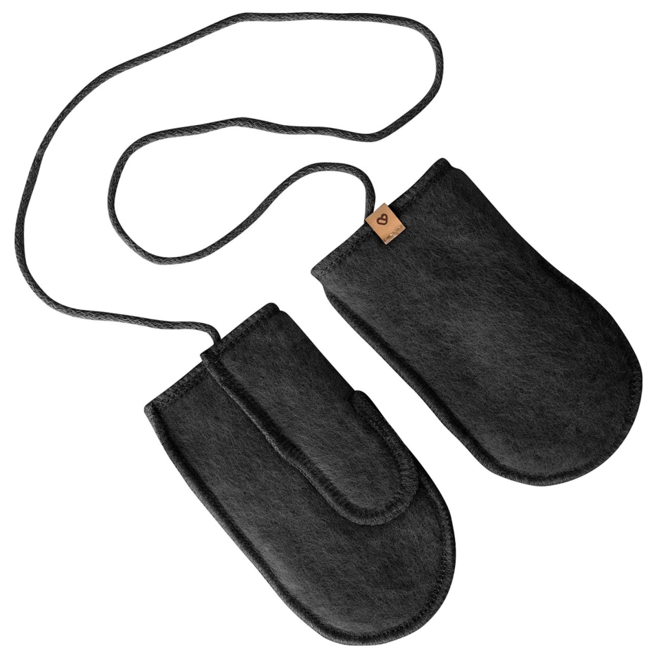 Kinderhandschuhe aus Schafwolle, Grey