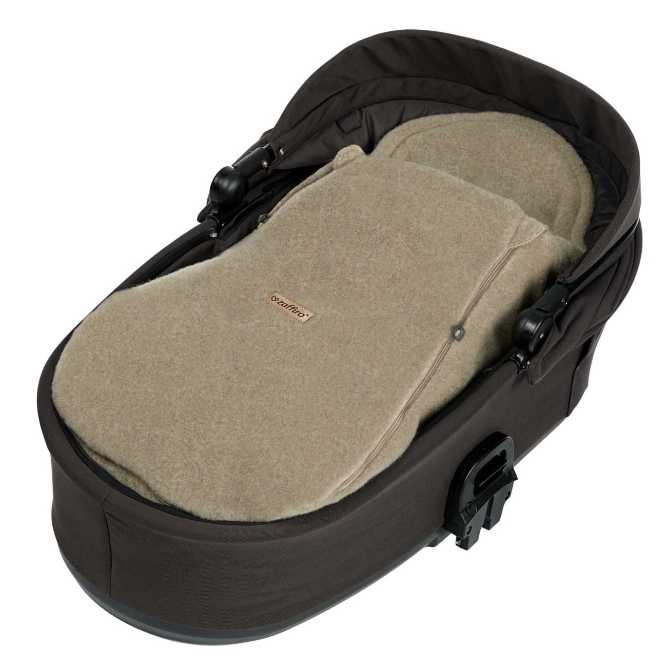 Fußsack Maxi Wool, Brown