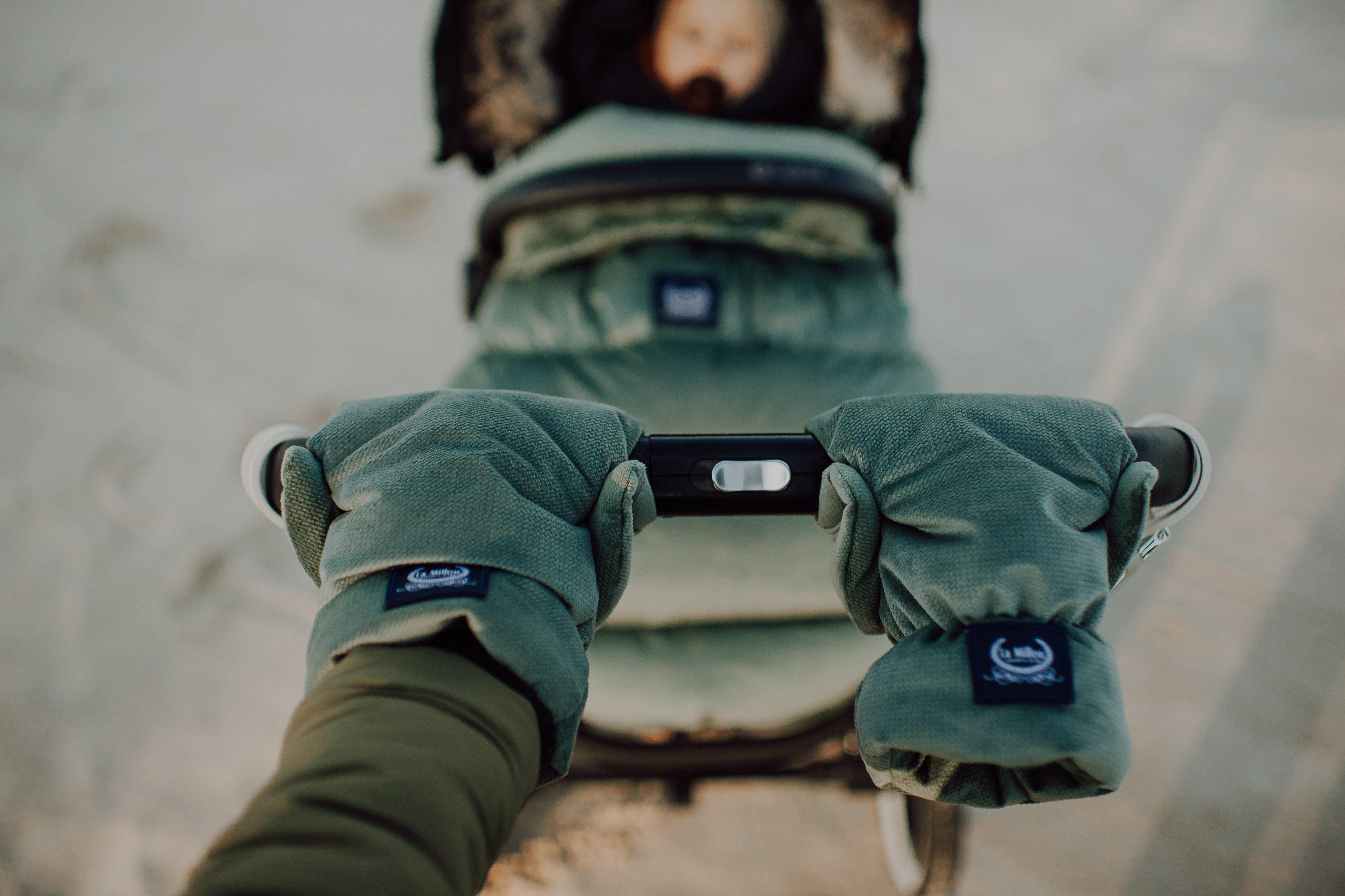 Aspen Handwärmer Muffs, Khaki - Oli&Lola