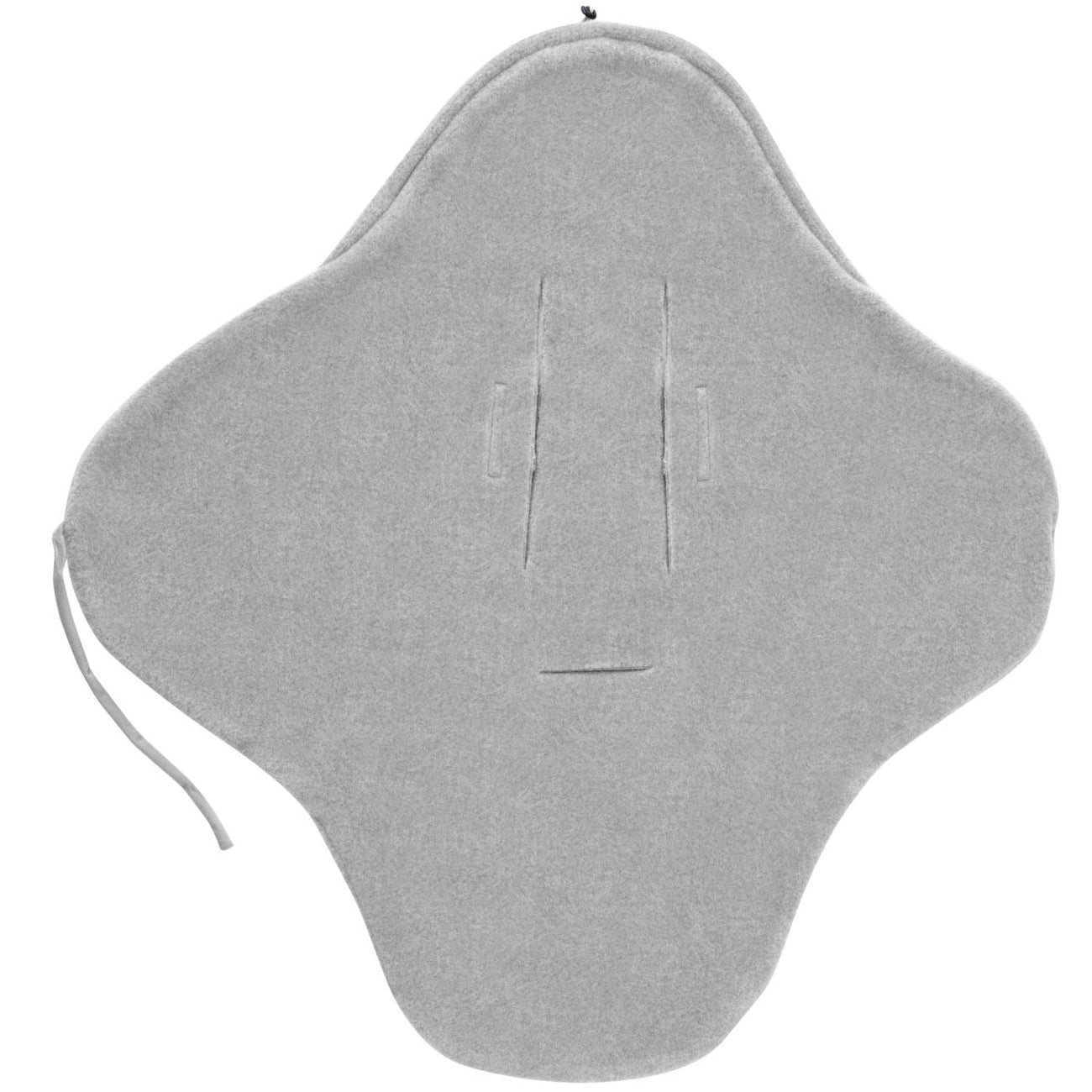 Baby-Wollswaddle Sierra, Grey – Vorderansicht
