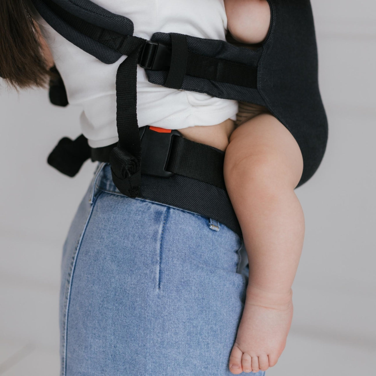 Ergonomische Babytrage BabyFlow, Anthrazit