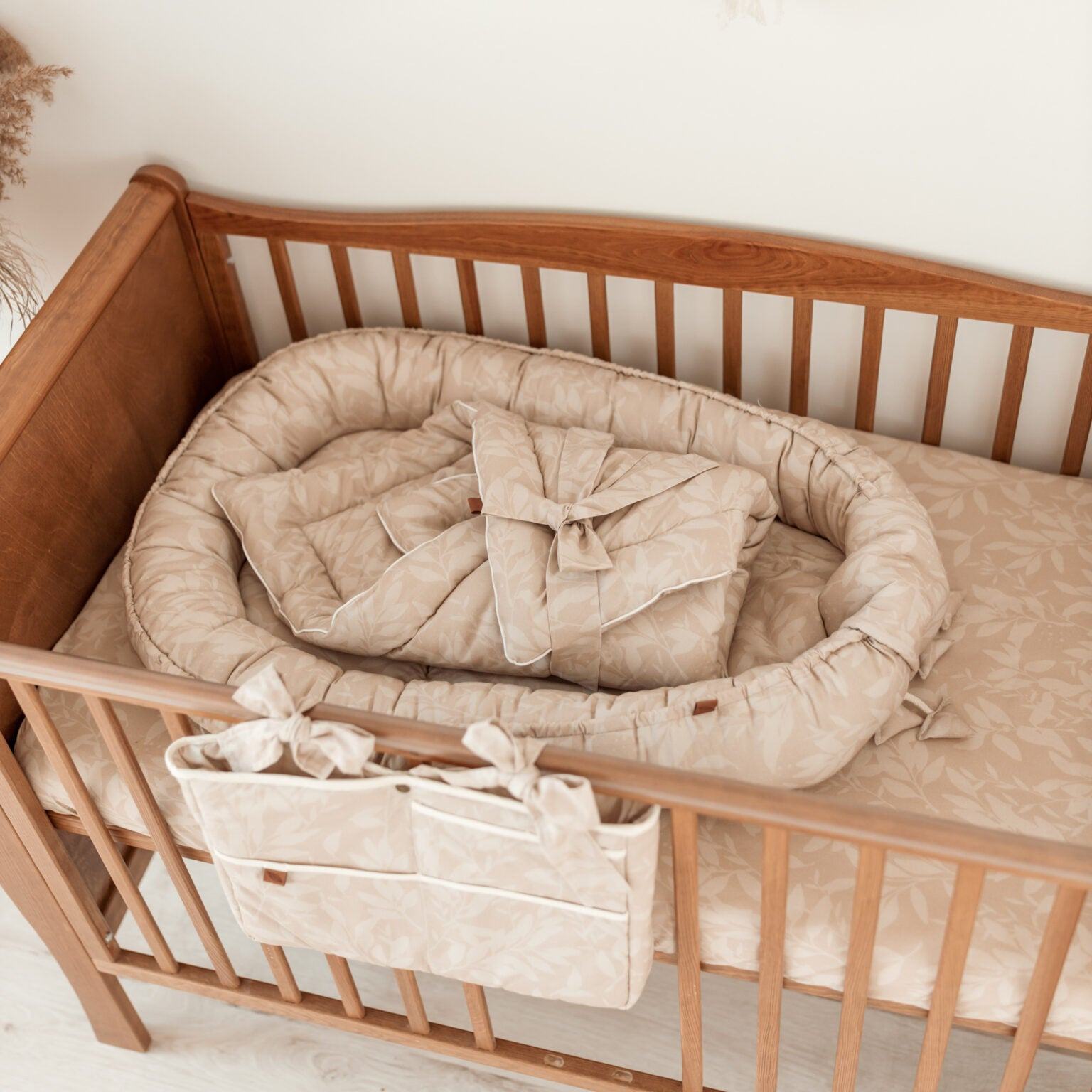 Babynestchen Cocoon Mantulien, Beige - Oli&Lola