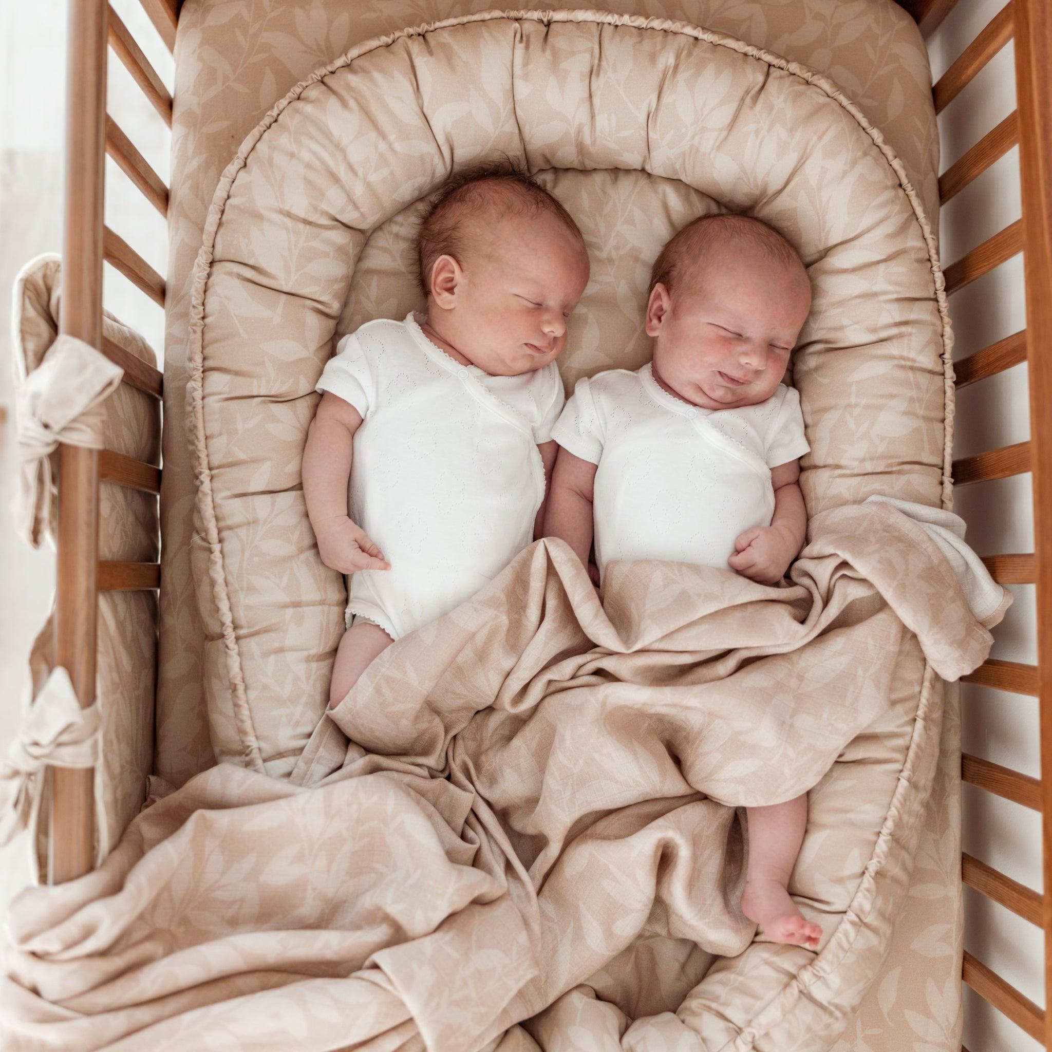 Babynestchen Cocoon Mantulien, Beige - Oli&Lola