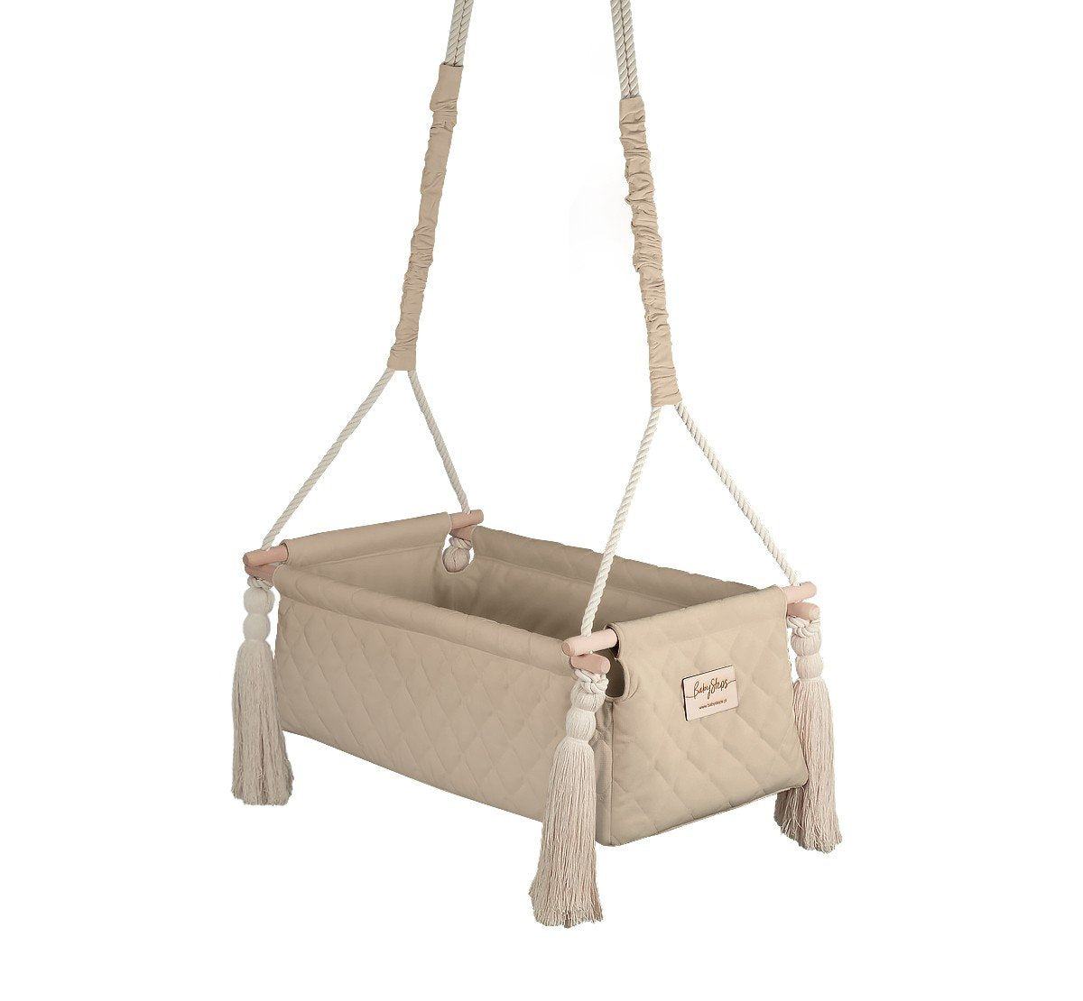 Babyschaukel für Neugeborene, Beige - Oli&Lola