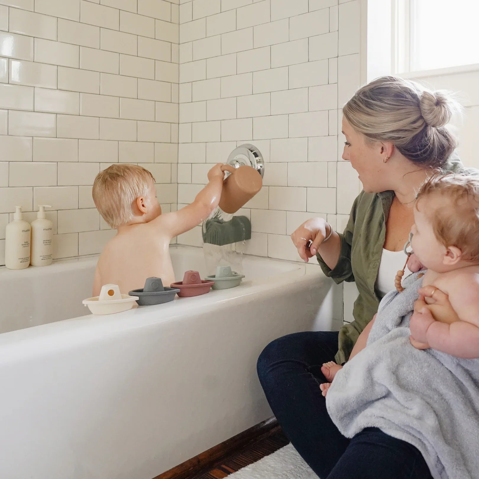 Badeboote stapelbar - Oli&Lola