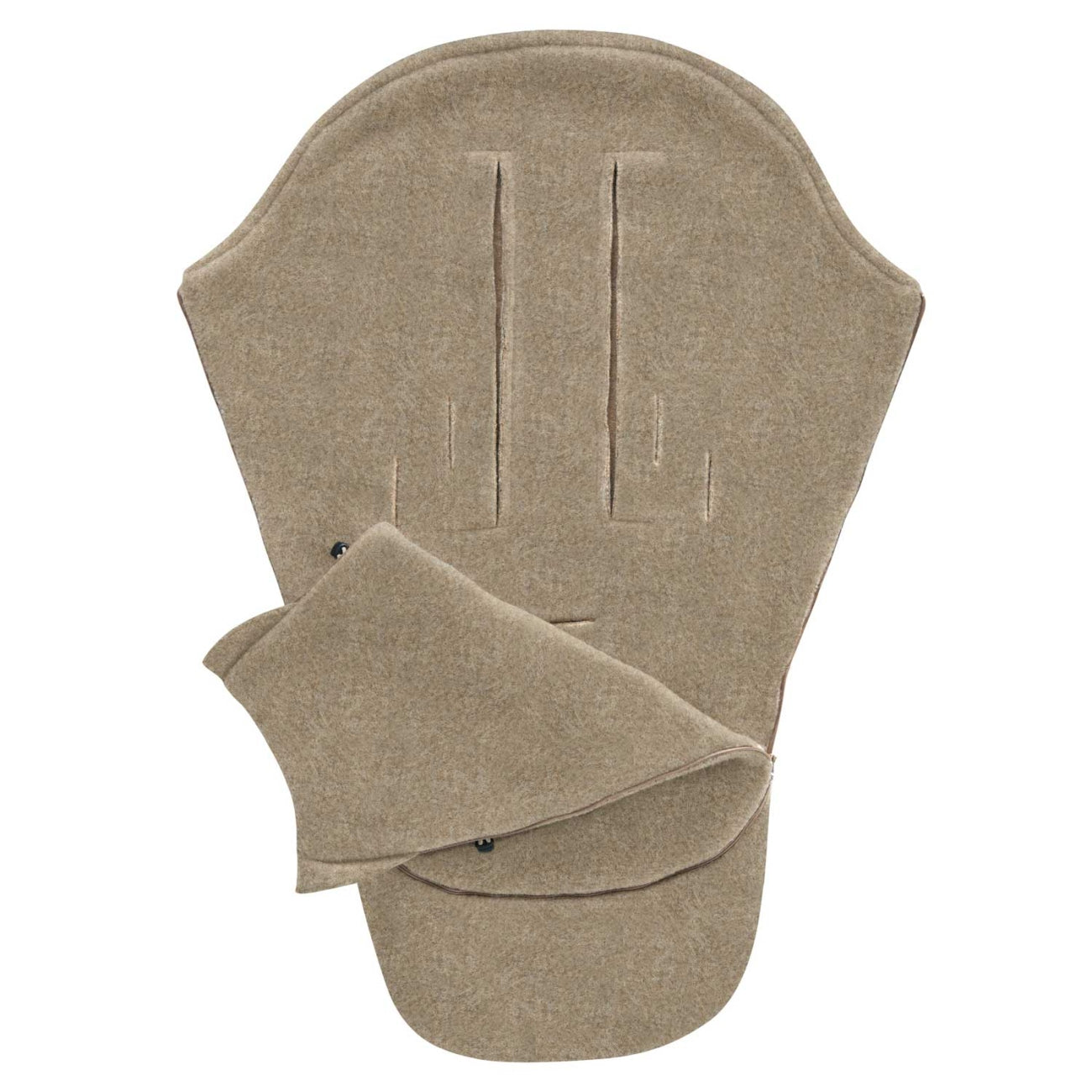 Fußsack Maxi Wool, Brown