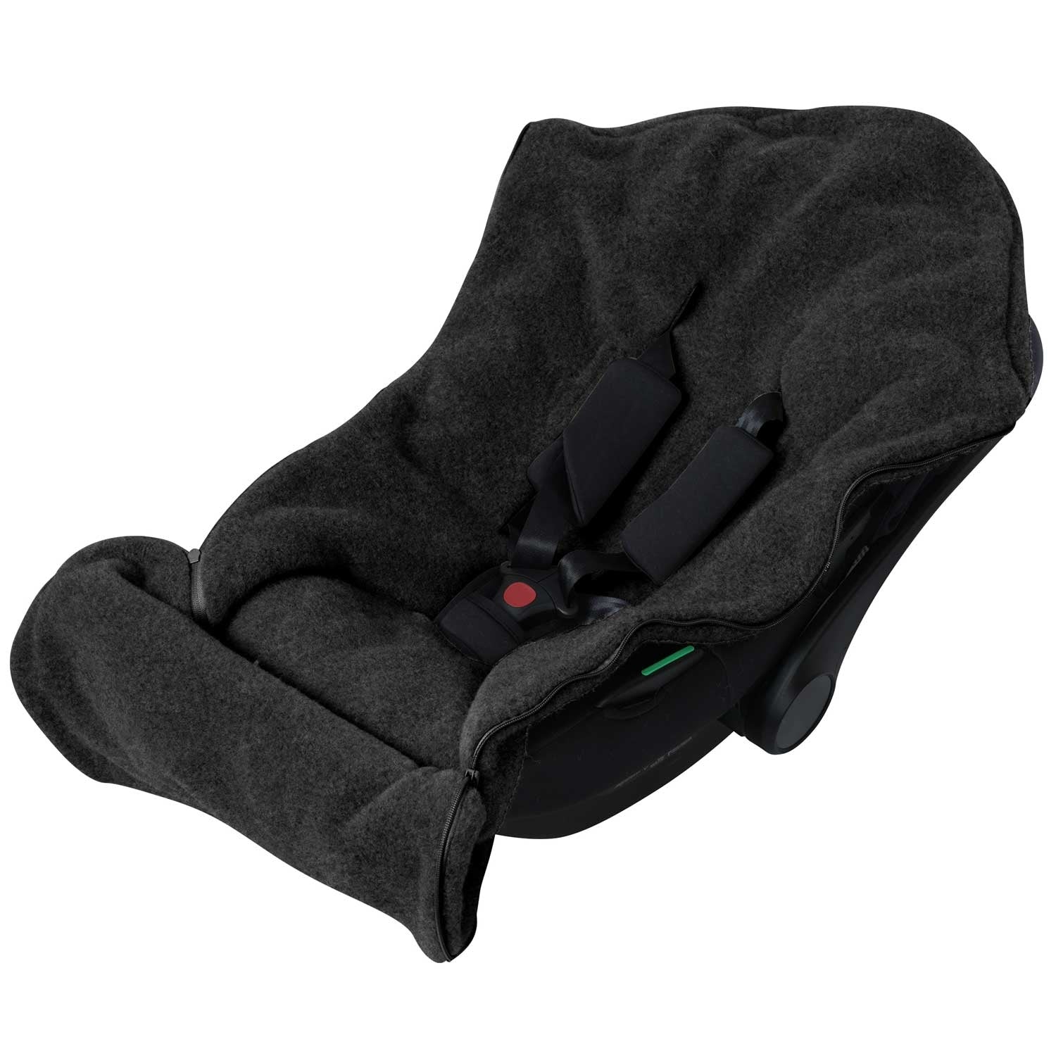 Fußsack Mini Wool, Anthrazite